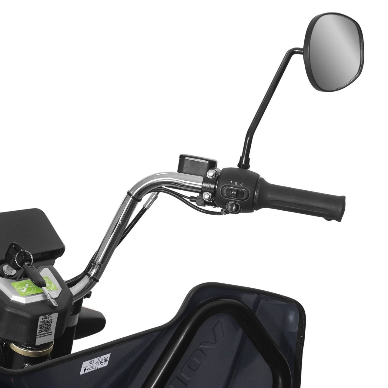 Voltarom Hercules, Motor 3900W, 72V, 45Ah, viteza maxima 25 km pe ora, pana la 50km autonomie, FARA Permis, Triciclu Electric