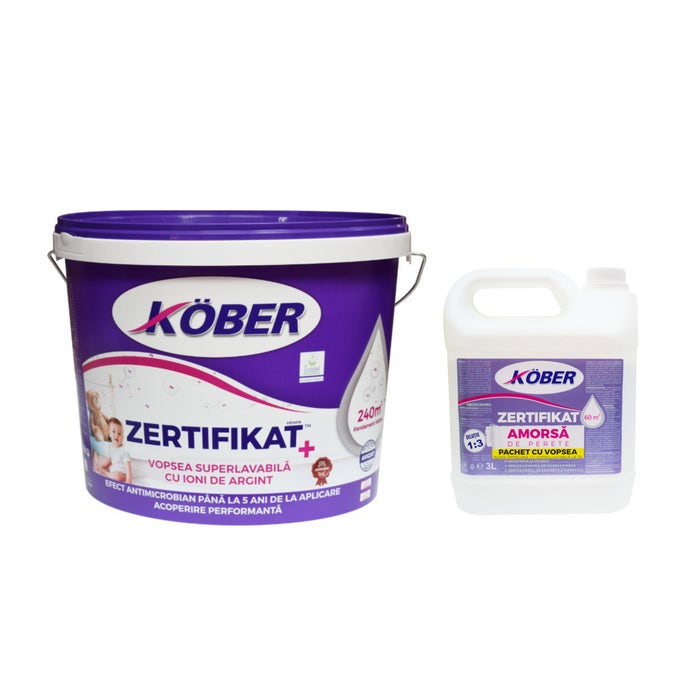 KOBER VOPSEA LAVABILA ZERTIFIKAT PLUS 15L