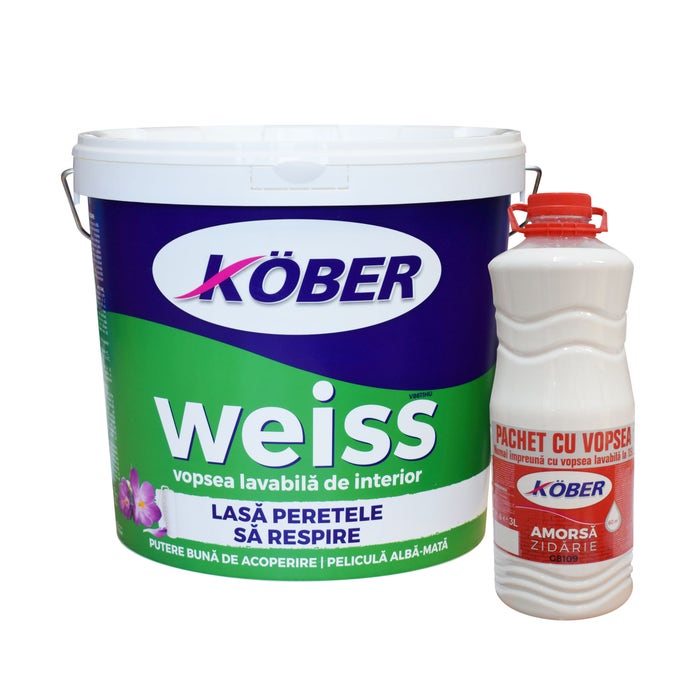 KONER VOPSEA LAVABILA WEISS 15L