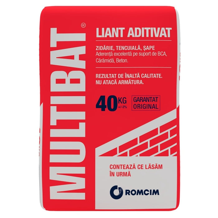 MULTIBAT LIANT TENCUIALA SI ZIDARIE 40KG