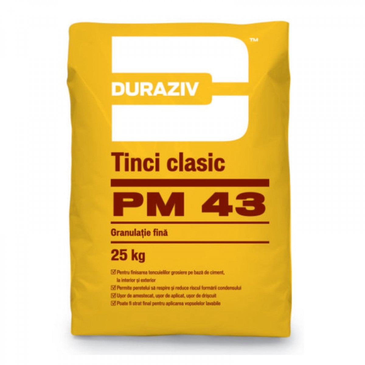 DURAZIV PM43 TINCI CLASIC GRI 25KG